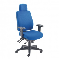 Avior Elbrus High Back Operator Chair Blue  KF73874