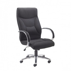 Avior High Back Executive Black Chair KF74187
