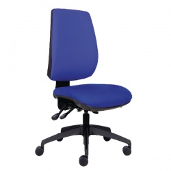Jemini High Back Task Blue Chair  KF74956