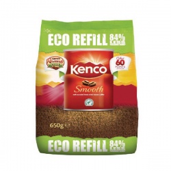 Kenco Smooth Freeze Dried Instant Coffee Refill 650g 924778