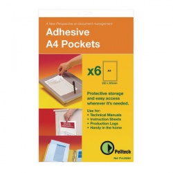 Pelltech Maxi Pocket A4 (Pack of 50) PLL25542