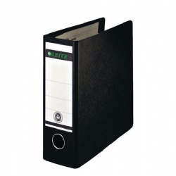 Leitz 180° Lever Arch File A5 Upright Black (Pack of 5) 31070-95