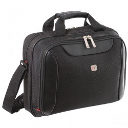 Gino Ferrari Black Helios Laptop Business Bag 16in GF542 