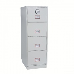 Phoenix White 4 Drawer 90 Minute Fire Rated Filing Cabinet FS2254K