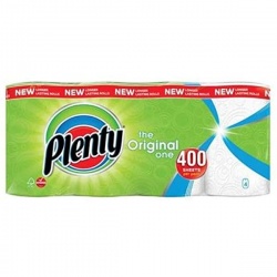 Plenty The Original One 4 Pack Kitchen Roll (100 sheets per roll)