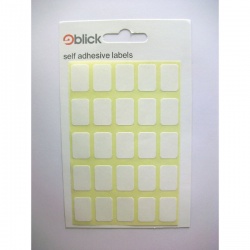 Blick White 12x18mm Labels (Pack of 3500) RS002758