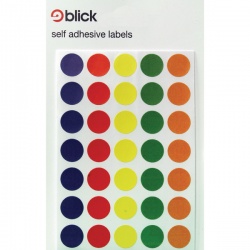 Blick Assorted Coloured Labels in Bags (Pack of 20) RS004950