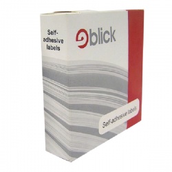Blick White Labels in Dispensers (Pack of 400) RS008958