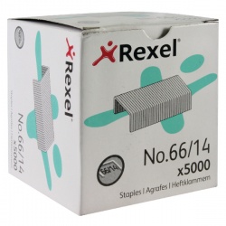 Rexel No.66 14mm Heavy Duty Staples (Pack of 5000) 06075