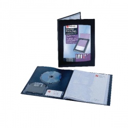 Rexel ClearView Display Book A3 Black 24 Pocket 10405BK