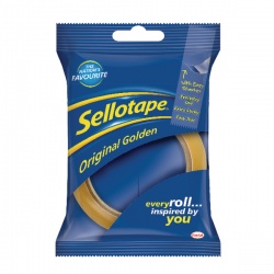 Sellotape Golden Tape 24mm x 50m (Pack of 6) 1443266