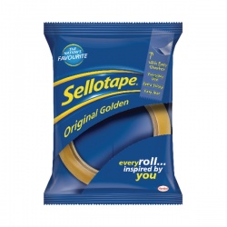 Sellotape Golden Tape 24mm x 66m (Pack of 6) 1443306