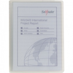 Snopake Superline Presentation Book A5 20 Pocket Polypropylene Clear 11941