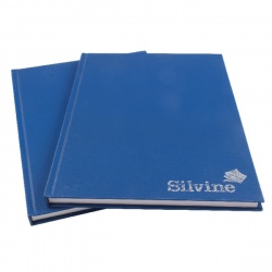 Silvine Manuscript Book 96 Leaf Ruled Feint A4 (Pack of 6) CBA4