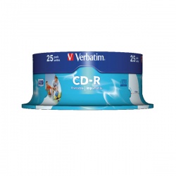 Verbatim Crystal 700MB Slim Case CD-R (Pack of 20) 43322