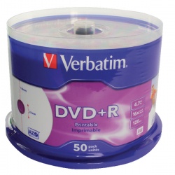 Verbatim 4.7GB 2x Speed Jewel Case DVD-RW (Pack of 50) 43234