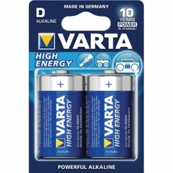 Varta D High Energy Alkaline Batteries (Pack of 2)
