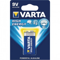 Varta 9V High Energy Alkaline Battery