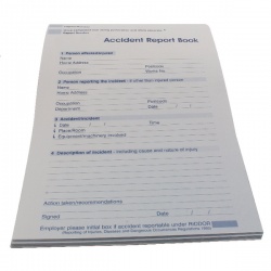 Wallace Cameron Accident Report Book 5401015 TRAILBLAZER TESTING