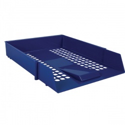 Blue Plastic Letter Tray (Pack of 12)