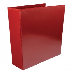 Whitebox Red 65mm 4D Presentation Ringbinder (Pack of 10) WX70296